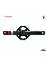 SRAM X1 1400 GXP GUARNITURA ALLUMINIO CON CORONA X-SYNC SENZA CALOTTE GXP